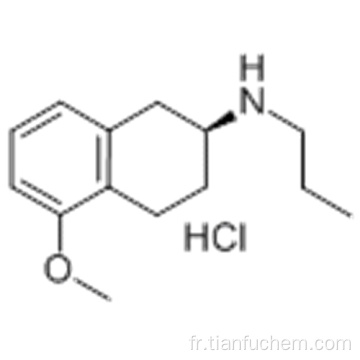 Chlorhydrate de (S) -1,2,3,4-tétrahydro-5-méthoxy-N-propyl-2-naphtalénamine CAS 93601-86-6